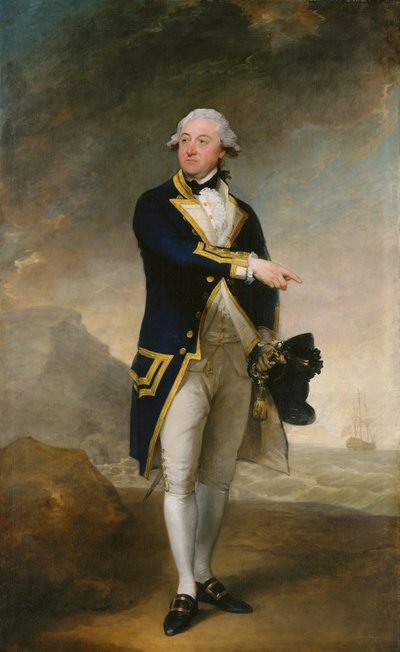 Captain John Gell by Gilbert Stuart