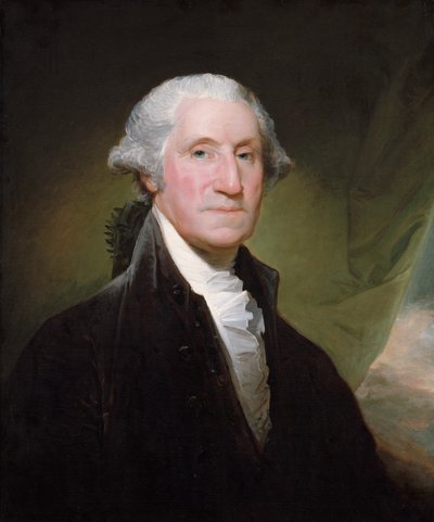 George Washington, begun 1795 by Gilbert Stuart