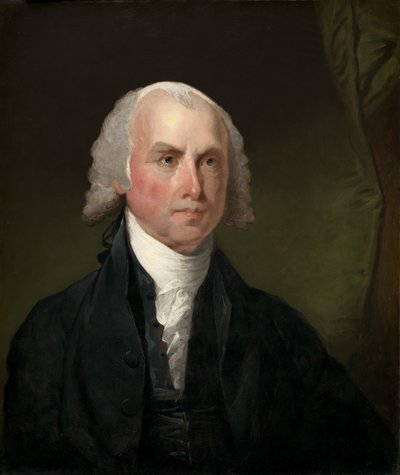 James Madison by Gilbert Stuart