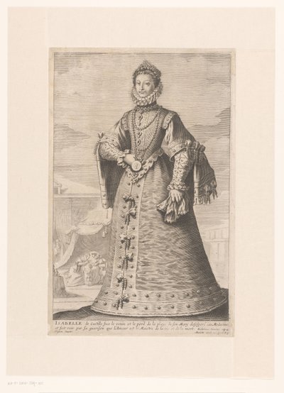 Portrait of Isabella of Castile by Gilles Rousselet