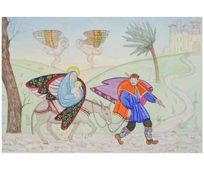 Flight into Egypt by Gillian Lawson