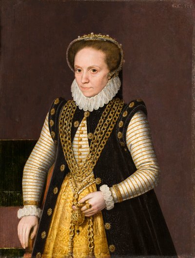 Portrait of an Unknown Noblewoman, 1575 by Gillis Claeissens
