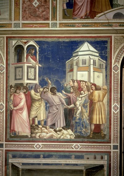 The Massacre of the Innocents by Giotto di Bondone