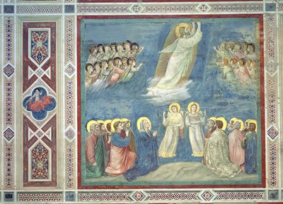 The Ascension, c.1305 by Giotto di Bondone