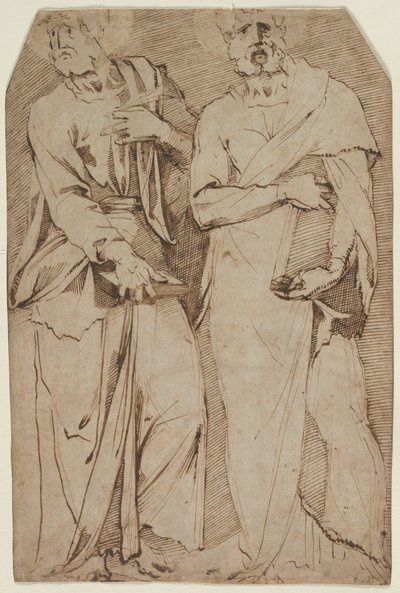 Two Standing Saints by Giovanni Bandini