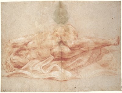 Male Nude by Giovanni Battista Gaulli
