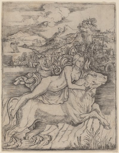 The Rape of Europa by Giovanni Battista Palumba