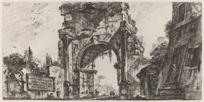 Arch of Drusus by Giovanni Battista Piranesi