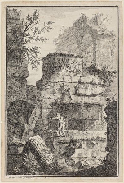 Ruins of Ancient Buildings by Giovanni Battista Piranesi