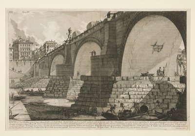 View of the Bridge by Giovanni Battista Piranesi