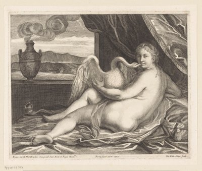 Leda and the Swan by Giovanni Battista Sintes
