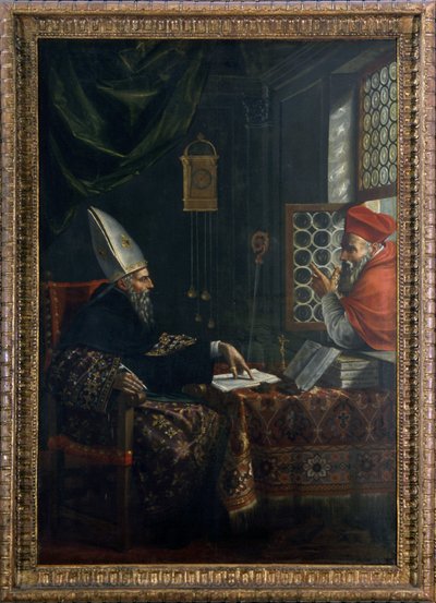 Saint Jerome Appears to Saint Augustine by Giovanni Battista Tassinari