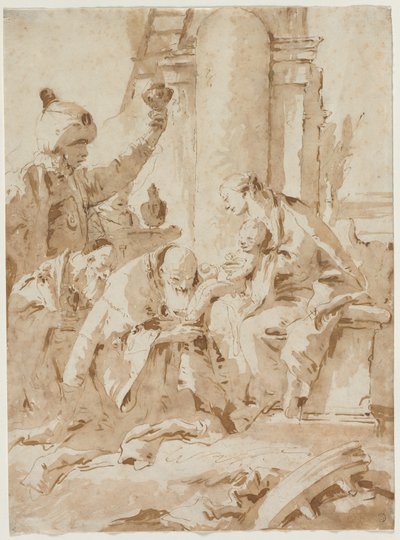 The Adoration of the Magi by Giovanni Battista Tiepolo