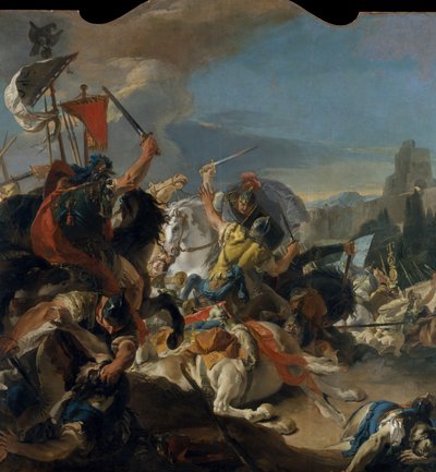 The Battle of Vercellae by Giovanni Battista Tiepolo