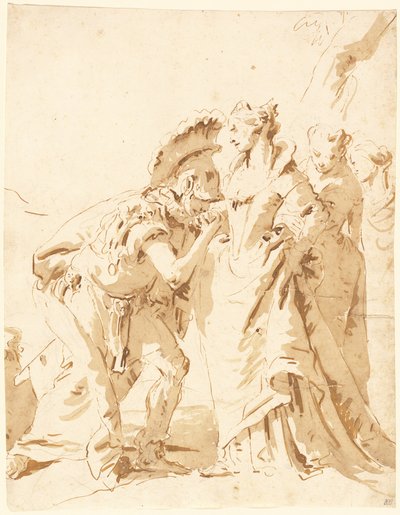 The Meeting of Antony and Cleopatra by Giovanni Battista Tiepolo