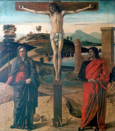 The Crucifixion, 1465 by Giovanni Bellini