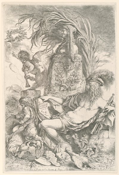 The Genius of the Painter by Giovanni Benedetto Castiglione