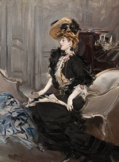 Portrait of Mme. R.L., 1901 by Giovanni Boldini