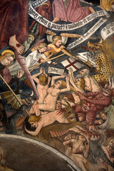 Last Judgment, c.1492 (detail) by Giovanni Canavesio