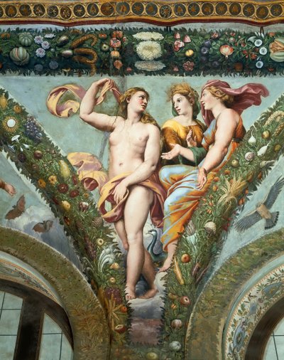 Venus, Ceres and Juno, 1517 by Giovanni da Udine