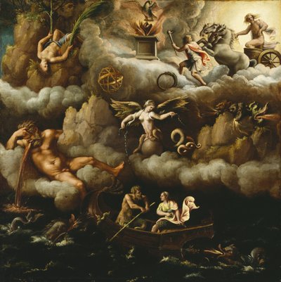 An Allegory of Immortality, c.1540 by Giulio Romano