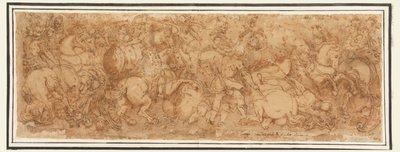 Battle Scene by Giulio Romano