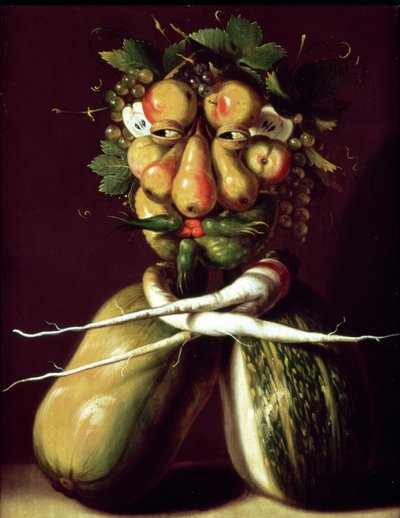 Whimsical Portrait by Giuseppe Arcimboldo