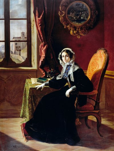 Countess Pallavicini by Giuseppe Molteni
