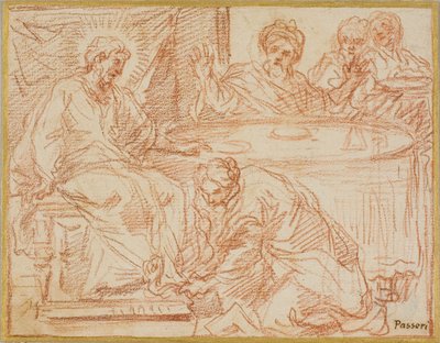 Magdalene Washing Christ