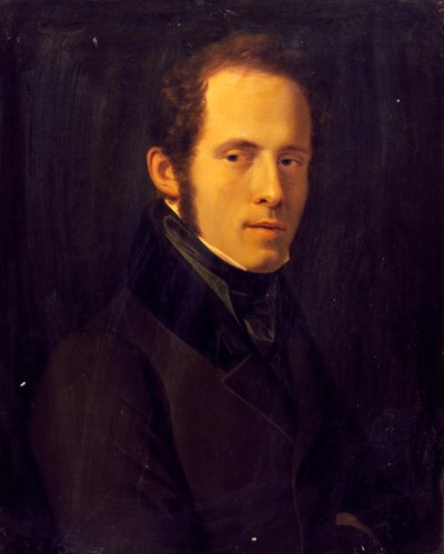 Portrait of Vincenzo Bellini by Giuseppe Patania