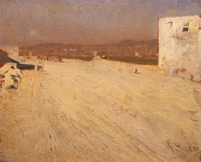 Landscape in Sun by Giuseppe or Joseph de Nittis