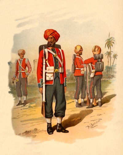 15th Sikhs by Godfrey Douglas Giles