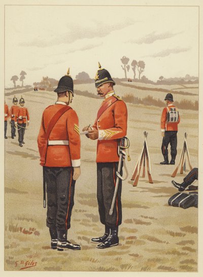 The 43rd, Oxfordshire Light Infantry by Godfrey Douglas Giles