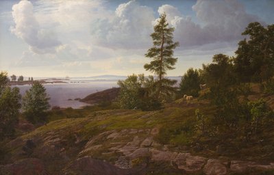 View over the Archipelago at Elleholm in Blekinge by Godtfred Rump