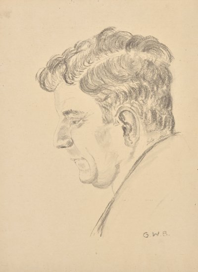 Portrait of Dr. Josef Wagner by Grete Wagner Barwig