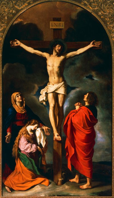 Crucifixion by Guercino