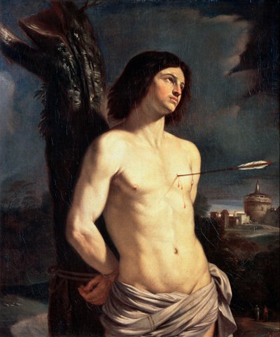 Saint Sebastian by Guercino