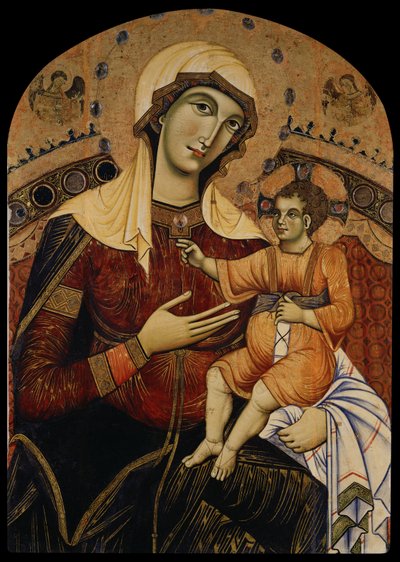 Madonna of San Bernardino by Guido da Siena