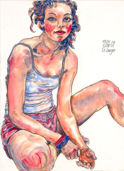 Summer Evening by Gunter Langer