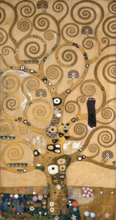 The Tree of Life (Central Panel) by Gustav Klimt