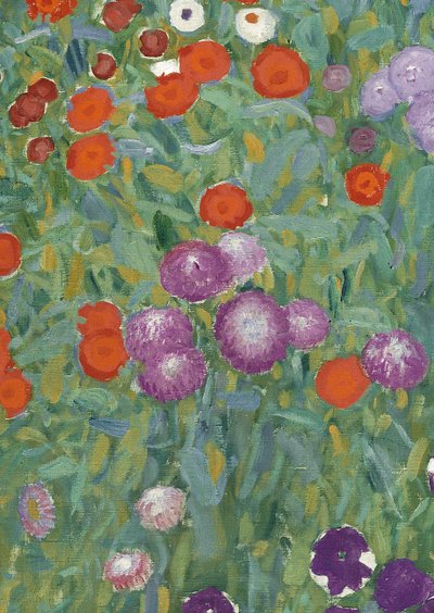 Flower Garden by Gustav Klimt