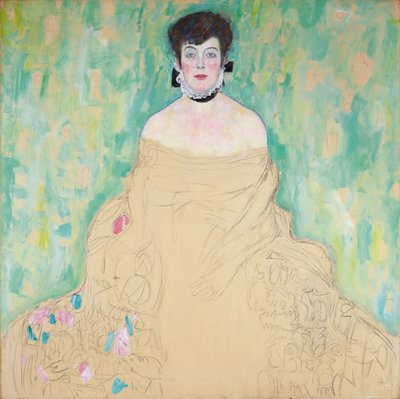 Portrait of Amalie Zuckerkandl by Gustav Klimt