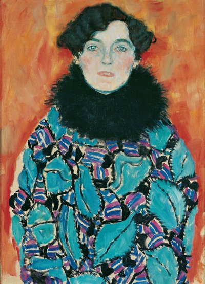Portrait of Johanna Staude by Gustav Klimt