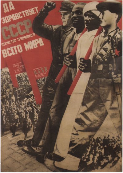 Long live the USSR by Gustav Klutsis