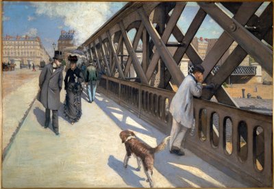 The Europe Bridge by Gustave Caillebotte