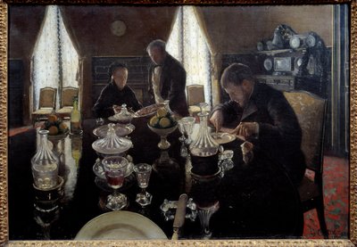 Lunch by Gustave Caillebotte