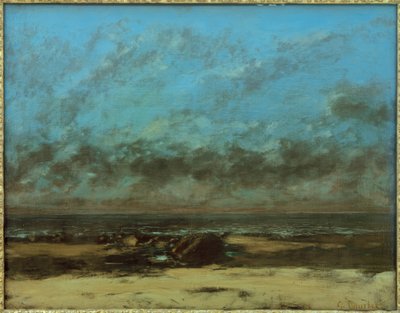Marine, Low Tide by Gustave Courbet