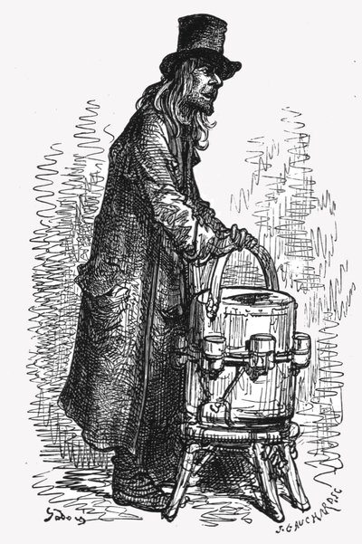 Lemonade Vendor, 1872 by Gustave Dore