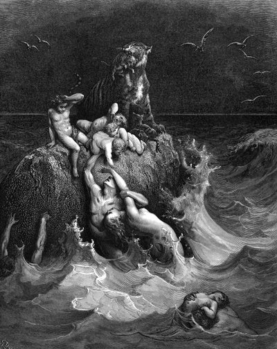 The Deluge by Gustave Dore