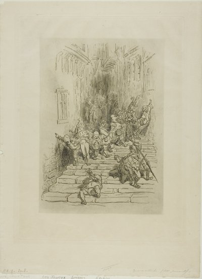 The Happy Drunkards by Gustave Dore